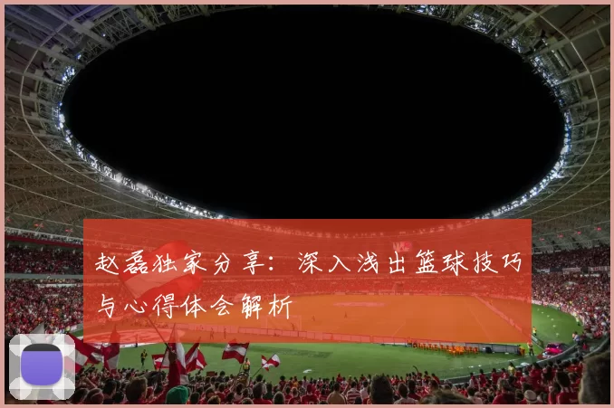 赵磊独家分享：深入浅出篮球技巧与心得体会解析